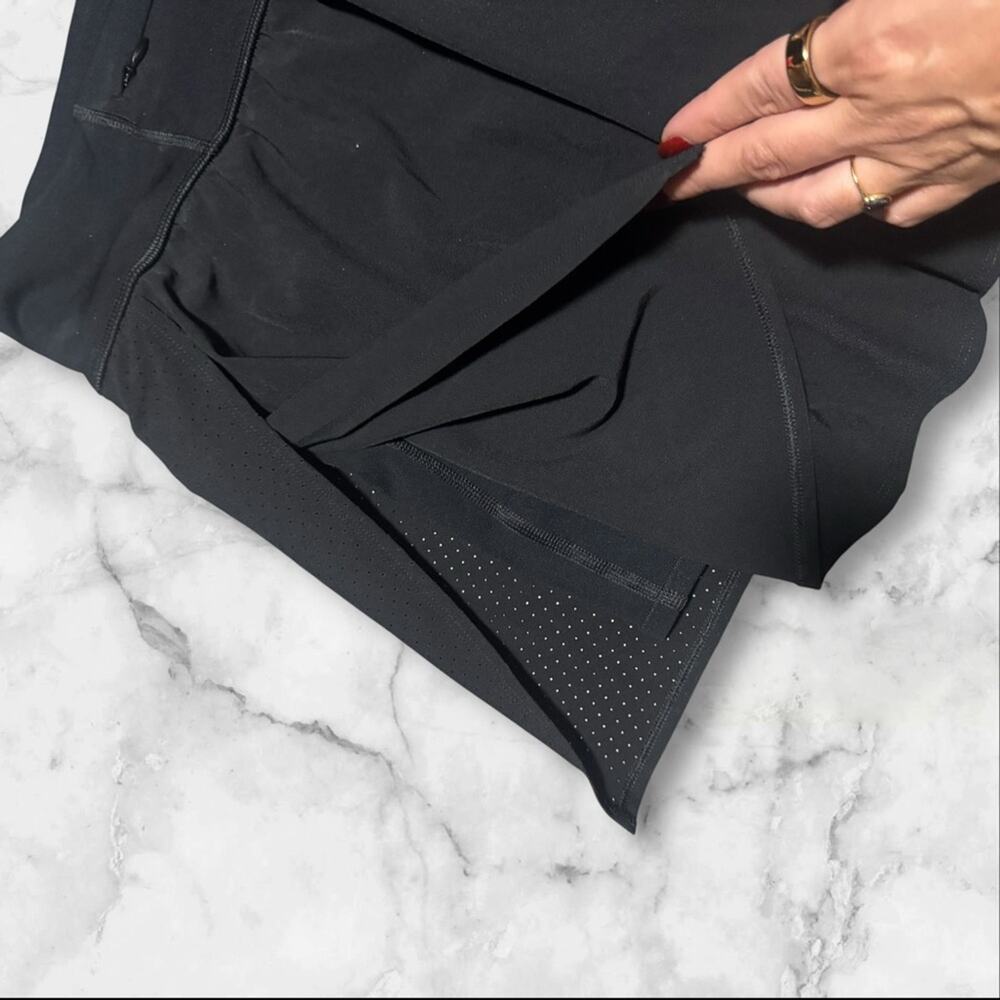 SPANX black shorts skirt romper, large - Picture 5 of 9